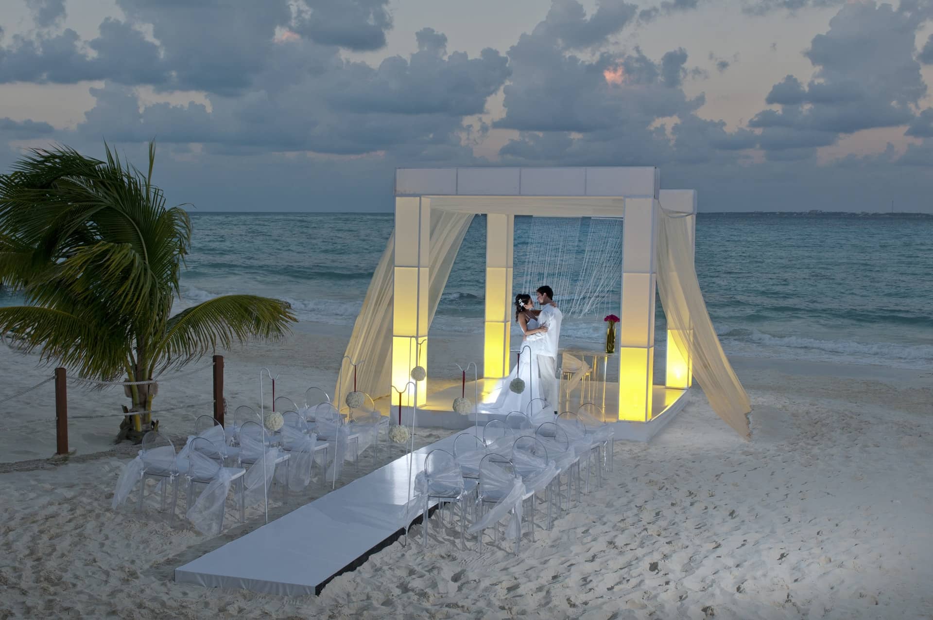 Boda en playa Cancún
