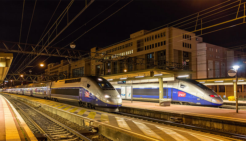 Tren de alta velocidad en Europa